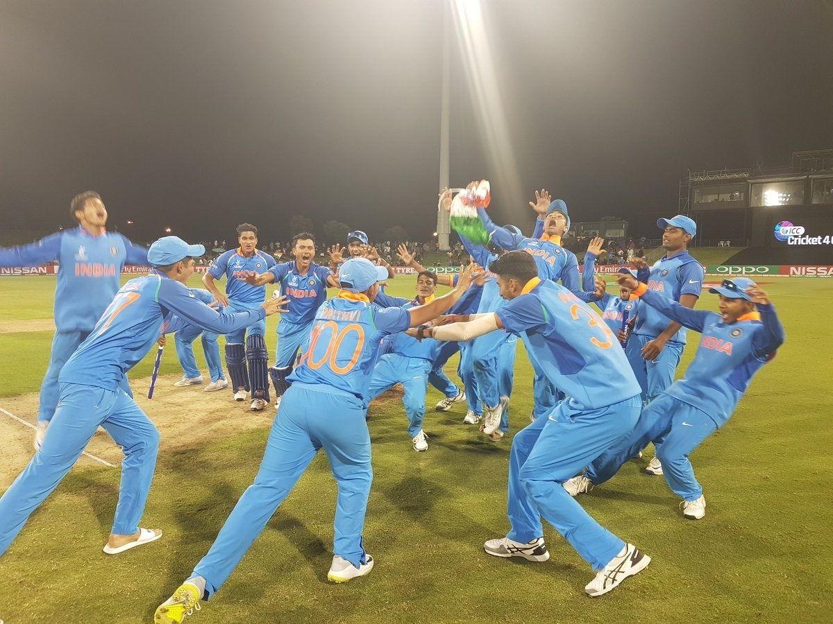 India Thumps Australia To Clinch Fourth U19 World Cup