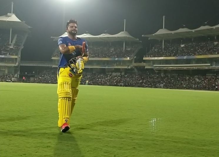 Raina smashes 7 sixes, blasts 57 off 24 before IPL 11 Raina smashes 7 sixes, blasts 57 off 24 before IPL 11