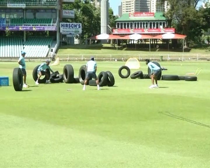 Why Team India used truck tyres in the practice session Why Team India used truck tyres in the practice session