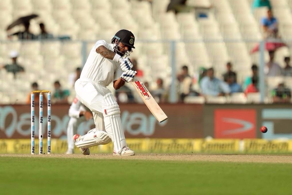 Dhawan, Pujara guide India to 192/4 at tea Dhawan, Pujara guide India to 192/4 at tea