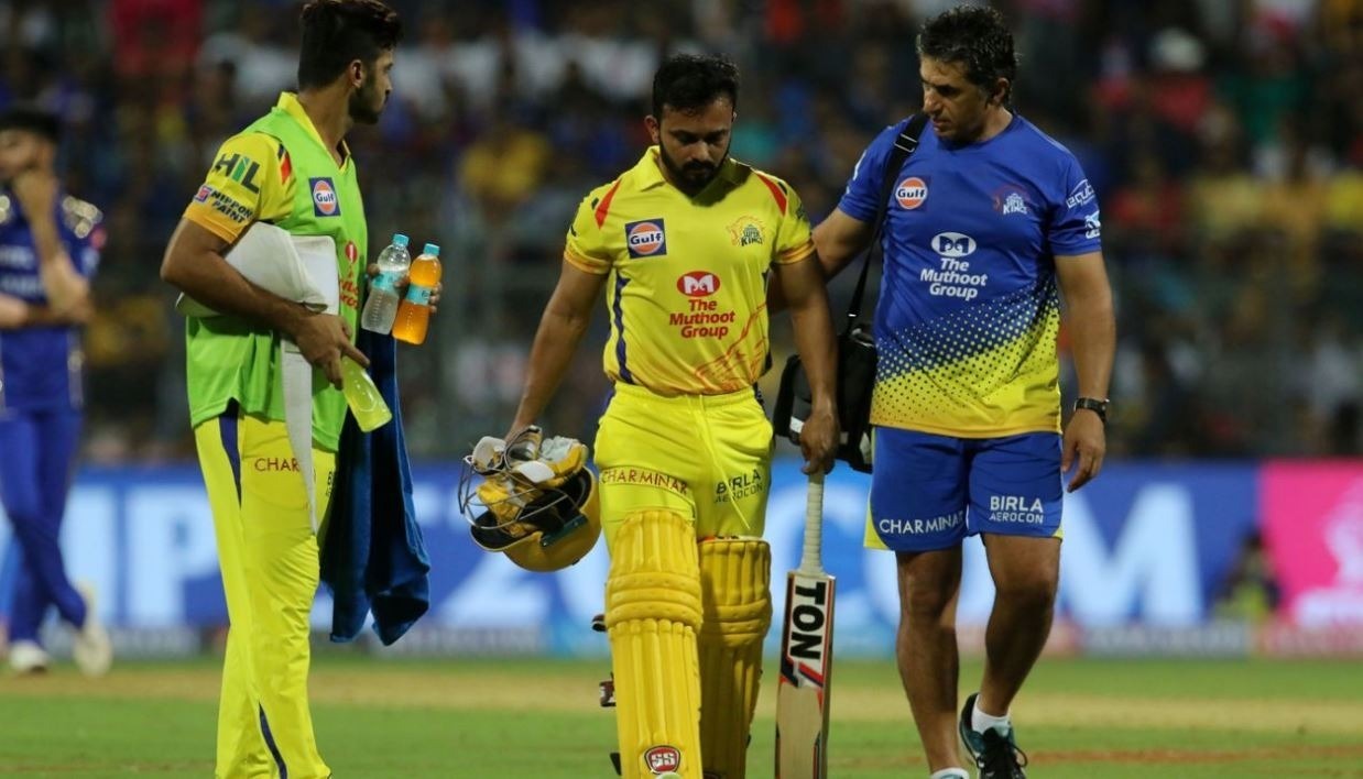 CSK's last over hero, Kedar Jadhav ruled out of IPL CSK's last over hero, Kedar Jadhav ruled out of IPL