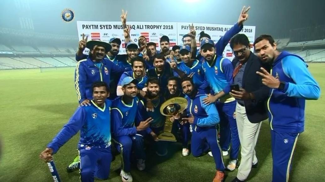 Delhi beat Rajasthan to lift maiden Syed Mushtaq Ali Trophy Delhi beat Rajasthan to lift maiden Syed Mushtaq Ali Trophy