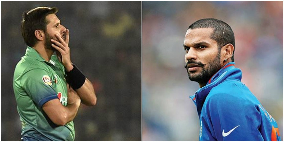 Dhawan rips apart Afridi for controversial statement on Kashmir issue Dhawan rips apart Afridi for controversial statement on Kashmir issue