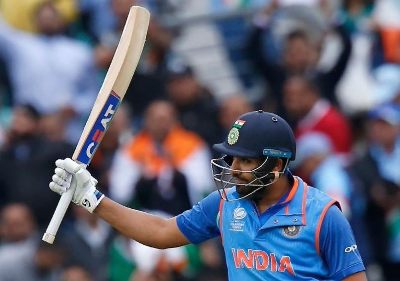 Indian opener Rohit Sharma's third career double hundred in the just-concluded series against Sri Lanka has pushed him up two spots to fifth in the latest ICC ODI Player Rankings among batsmen.