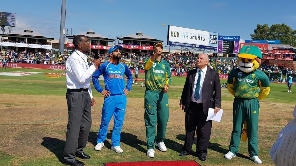 India invite hosts to bat in Centurion India invite hosts to bat in Centurion